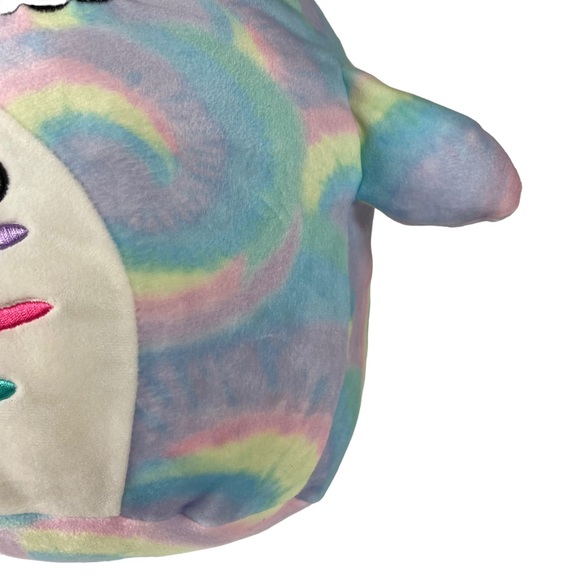 Squishmallow Igor The Narwhal TyeDye Embroidered Limited Edition Day of the Dead - Picture 3 of 16